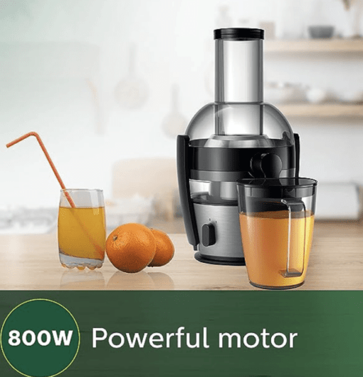 Philips Viva Collection HR1863/20 2-Litre Juicer (Black/Silver), 800 W - Image 5